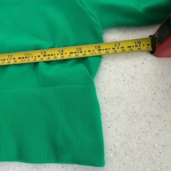 Aerie Vibrant Green Long Sleeve Crop Top - Picture 4 of 14